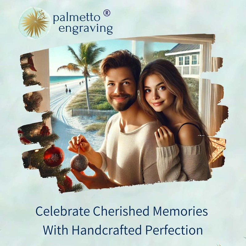 Rainbow Row Ornament - Charleston, SC Ornament