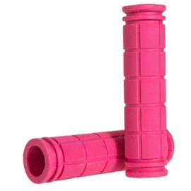 Generic Pink Bicycle Handlebar Grips, Anti-Slip Rubber Cycling Handle Grip, Non-Slip, 5.1 x 0.87 inches