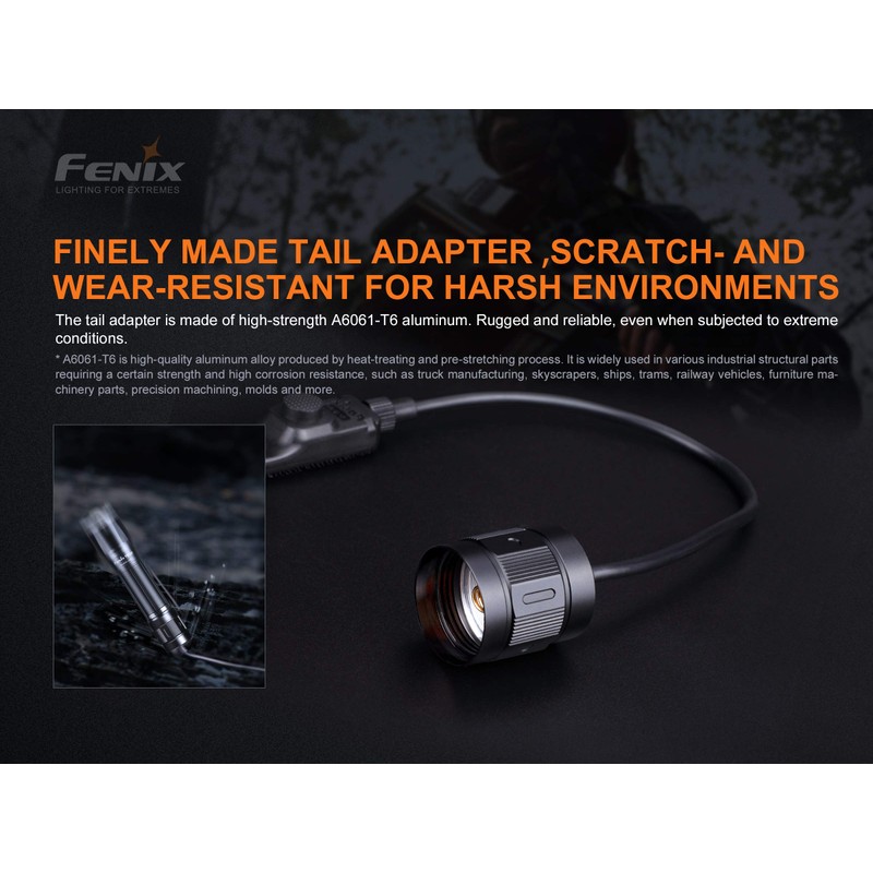FENIX Unisex Adult Aer-05 Remote Switch for 21700 Powered Apf