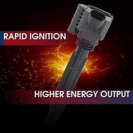 YHTAUTO - Bobina de encendido de repuesto para Dodge Dart 2013-2016 y Fiat 500 2012-2017 1.4L L4 reemplazar 68081914AA