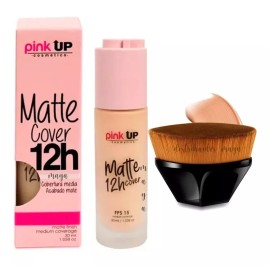 Pink Up Maquillaje Líquido Easy Cover  Pink Up Acido Hialuronico 15f
