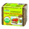 Organic Flax Seed Bread, 17.6 oz, pack of 2