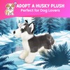 Forest & Twelfth 12” Standing Husky Plush Dog Stuffed Animals