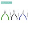HARFINGTON 3pcs Jewelry Pliers Tool 6 in 1 Bail Making
