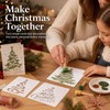 16 Christmas Stencils, 15 x 15 cm Tree and Forest