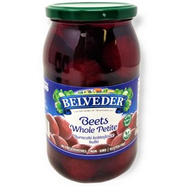 Belveder Beets Whole Petite 31.74 oz 900g, Vegan, Non-GMO, Gluten-Free Pack of 1