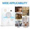 4 Pcs Ultrasonic Bat Repellent for Attic, Rechargeable Bat Deterrent