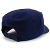 Trendy Apparel Shop - Gorra militar de algodón con parte