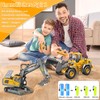 Remote Control Wheel Loader Toy, RC Sprocket Loader with Light