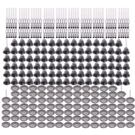 Rocaris 300 Pack Wire Brushes Set, Steel Wire Wheels Pen Brushes Set Kit Accessories for Rotary Tool