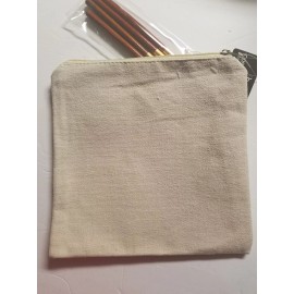 Unbranded Brand New  White Organizer Make Up Cosmetic Bag with makeup brushes Beauty