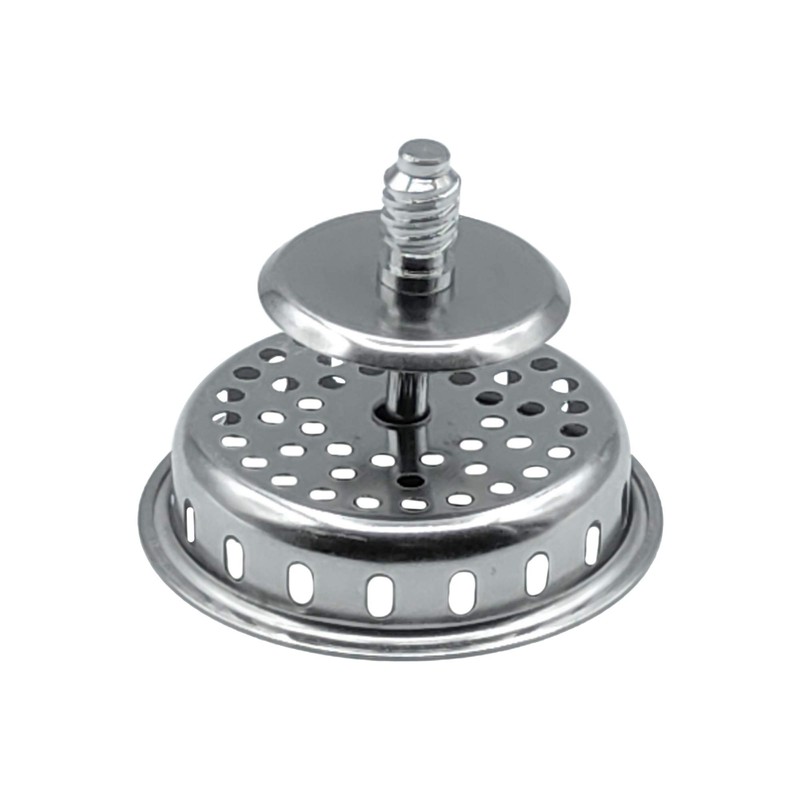 Spin and Seal Stainless Steel Replacement Basket Strainer with Threaded