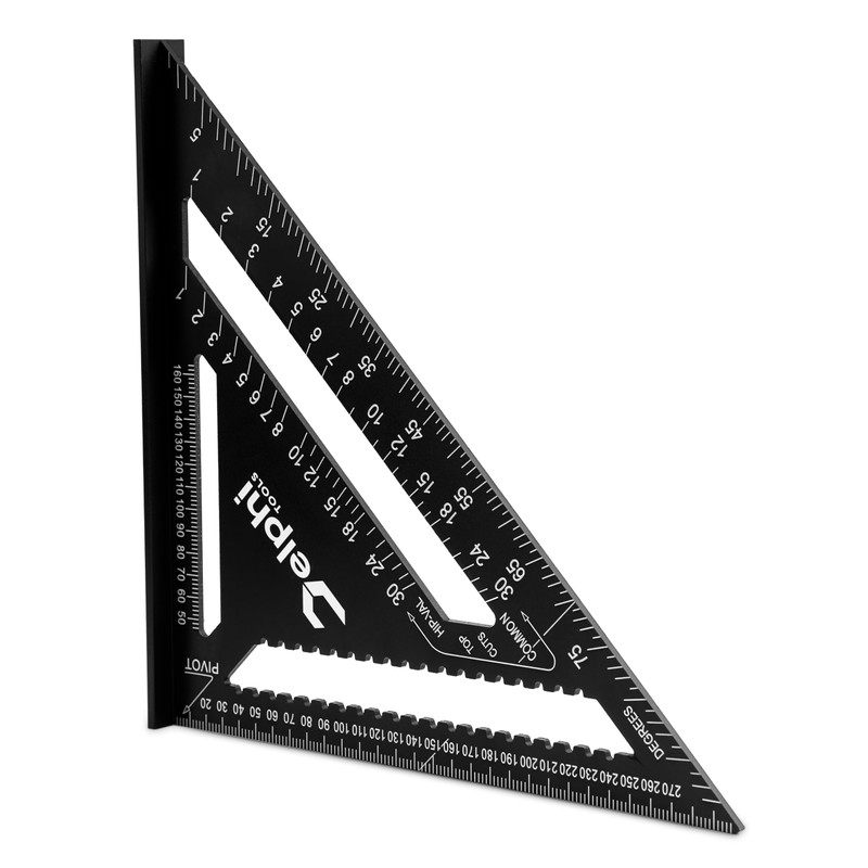 DELPHI Carpenter's Square 300 mm Professional 90° Angle Thickened Triangle
