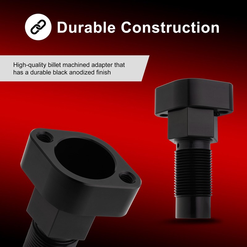 Tusk Automatic Cam Chain Tensioner Kit Black Anodized Compatible with