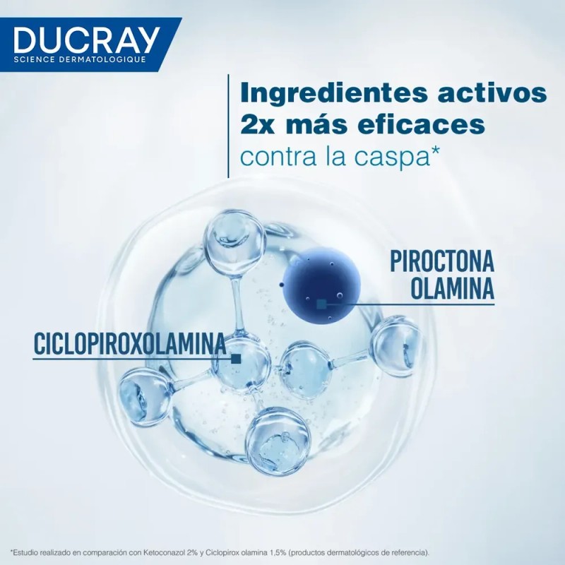 Shampoo Anticaspa Y Come­zón Severa Kelual 100ml Ducray