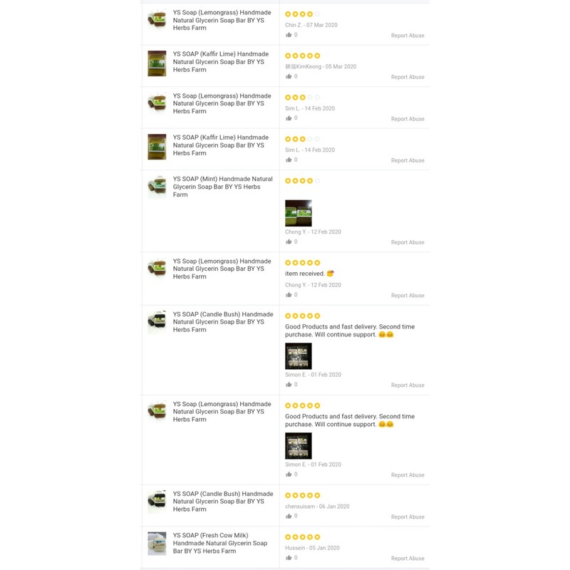 SABUN YS (Limau Purut) Buatan Tangan Oleh Ys Herbs Farm