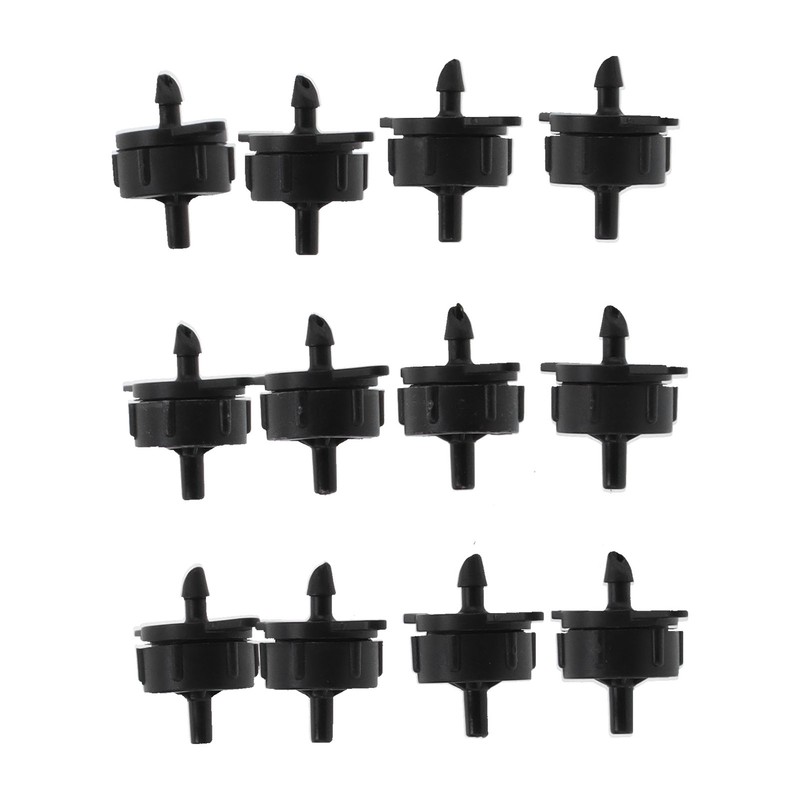 100Pcs 4L Pressure Compensating Drip Emitters Detachable Irrigation Dripper Nozzle