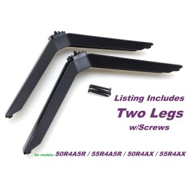 Roku New Roku 50R4A5R 55R4A5R 50R4AX 55R4AX TV Stand Legs w/Screws LD55A1-SJ03