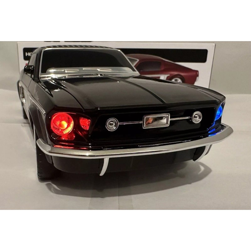 Hooked Ford Mustang 1967 Black Speaker BT Indoor/Outdoor Portable USB
