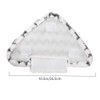 Meriton Washable Steam Mop Pads Triangle Replacement Cleaning Pads Fits