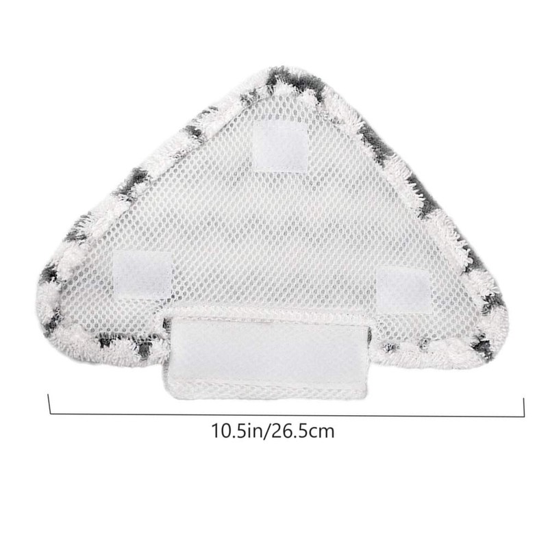 Meriton Washable Steam Mop Pads Triangle Replacement Cleaning Pads Fits
