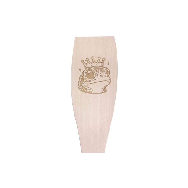 Large 'Frog Prince' Wooden Cooking Spatula (SA00024106)