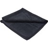 Red White 1 Piece Microfibre Cloth Soft Black Microfibre Polishing