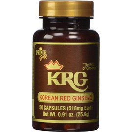 Prince of Peace Korean Red Ginseng Capsules, 50 Count