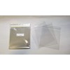 UNIQUEPACKING 100 Pcs 5 3/16 X 5 1/16 Clear Resealable