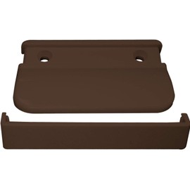 Silisto Balcony Door Handle, 7 x 4.5 x 12 mm, 1 piece, brown, 8329152