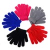 BSMTEBN 5Pairs of Kids Gloves Boys Winter Gloves Stretchy 5