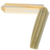 Giorgio G82 IVY 4 Inch Handmade Folding Pocket Comb for