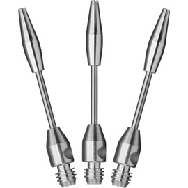 Viper by GLD Products 35-9103-00 Steel Wire Dart Shaft: Short, Silver, 3-Pack