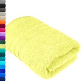 Lashuma Cotton Hand Towel 50 x 100 cm in Aniseed Green - Soft, Luxurious, Ideal for Wellness and Beach Visits