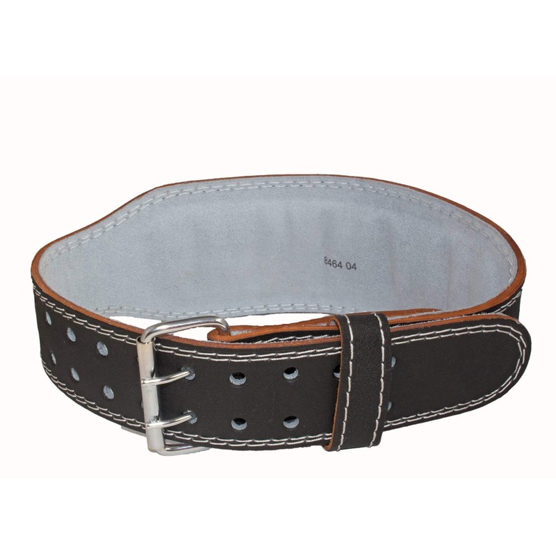 Grizzly Fitness 4" Enforcer Padded Genuine Leather Pro Weight Belt