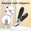 Eagle Beak Beveled Nails Clippers, Stainless Steel Angled Nail Clipper