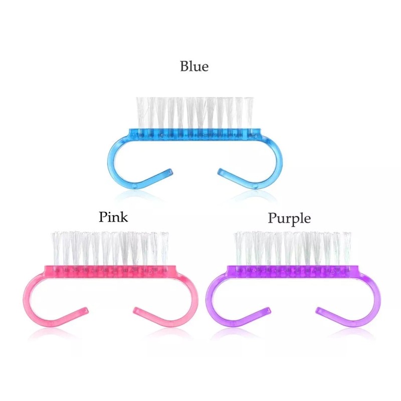 Nail Cepillos Mini Cepillo Garra Uñas Acrílicas, Manicure Y Pedicure