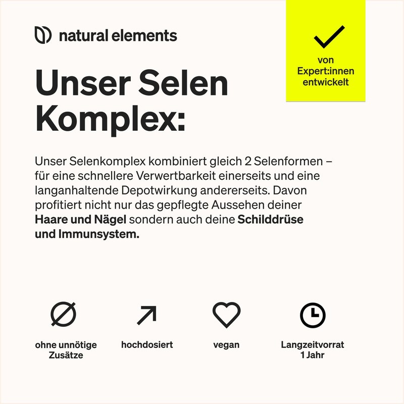 natural elements Selenium Complex (Set of 2) - 2 x