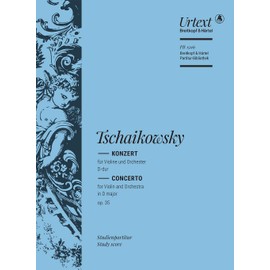 Konzert für Violine und Orchester D-dur op. 35 - Breitkopf Urtext - Studienpartitur (PB 15116 )