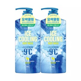 On The Body 온더바디 아이스쿨링 빙하수 바디워시 레몬민트향 1000g, 2개 On The Body Ice Cooling Glacier Water Body Wash Lemon Mint Scent 1000g, 2 Pieces