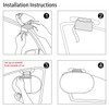Car Window Sunahde TFY Car Interior Roof Handle Mounted Sun