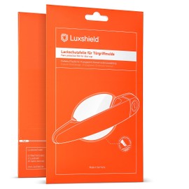 Luxshield Car Door Handle Protection Film for recessed grips for Skoda Citigo 5-door 1 (I) I 2012-2019 - Anti-Scratch Foil - Clear Paint Protection Film