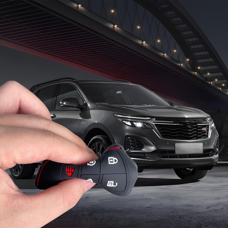 2 Pack Key Fob Cover for 2025 2024 Chevy Equinox