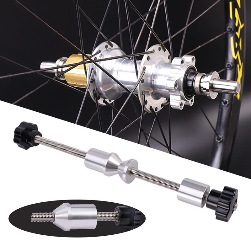 Bicycle Wheel Truing Stand Thru Axle-Adapter, 250 mm Alloy Bike