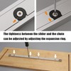Uadme Miter Bar Slider, T Groove Rail Table Saw Miter