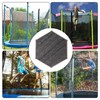 Trampoline Rain Covers,Sunshade Canopy Awning for Trampoline - Waterproof Foldable