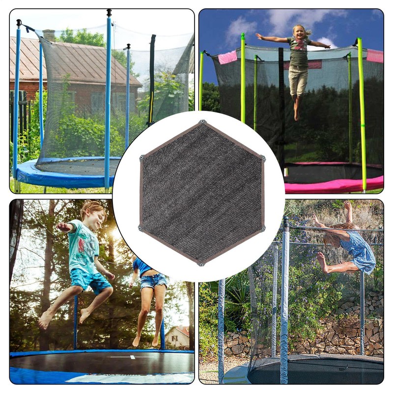 Trampoline Rain Covers,Sunshade Canopy Awning for Trampoline - Waterproof Foldable