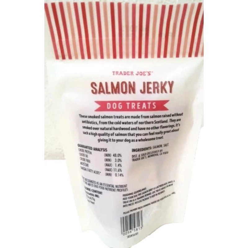 Trader Joe's 3 X Trader Joe’s Salmon Jerky Dog Treats