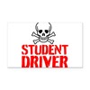 CafePress Student Driver Rectangle Car Bumper Magnet