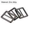 sourcing map Set of 4 Adjustable Buckle Fastener 32 mm